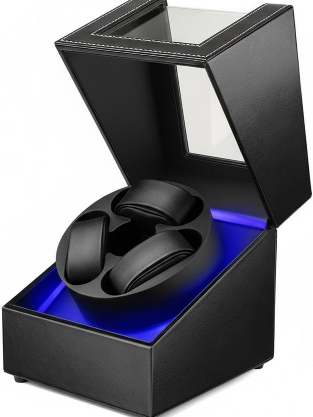 3-Piece Automatic Watch Winder with Quiet Motor - Perfect for Watch Collectors
